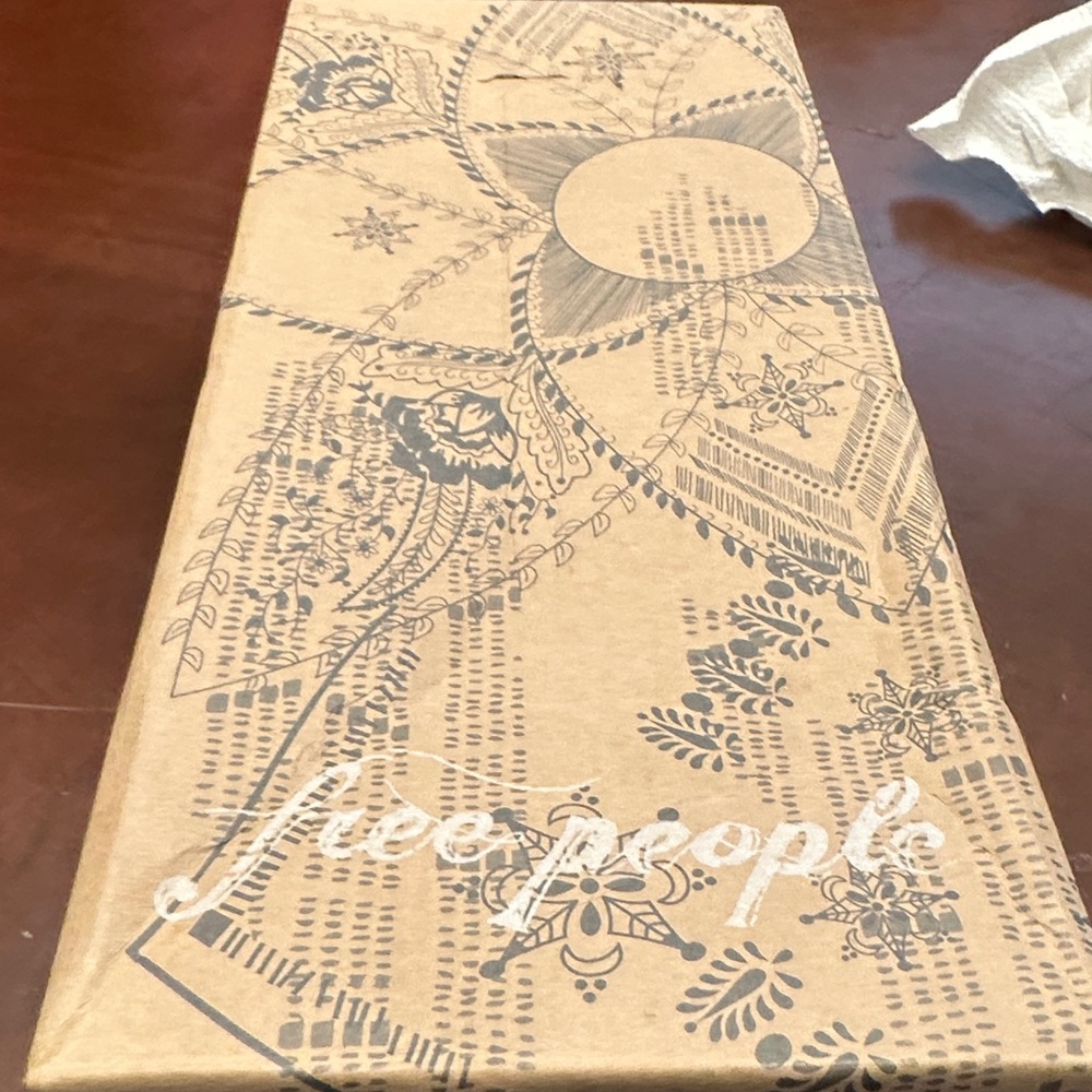 ❤️ BNIB FREE PEOPLE WOMENS CECE WRAP BALLET FLAT, BLACK 6.5 - Picture 11 of 11